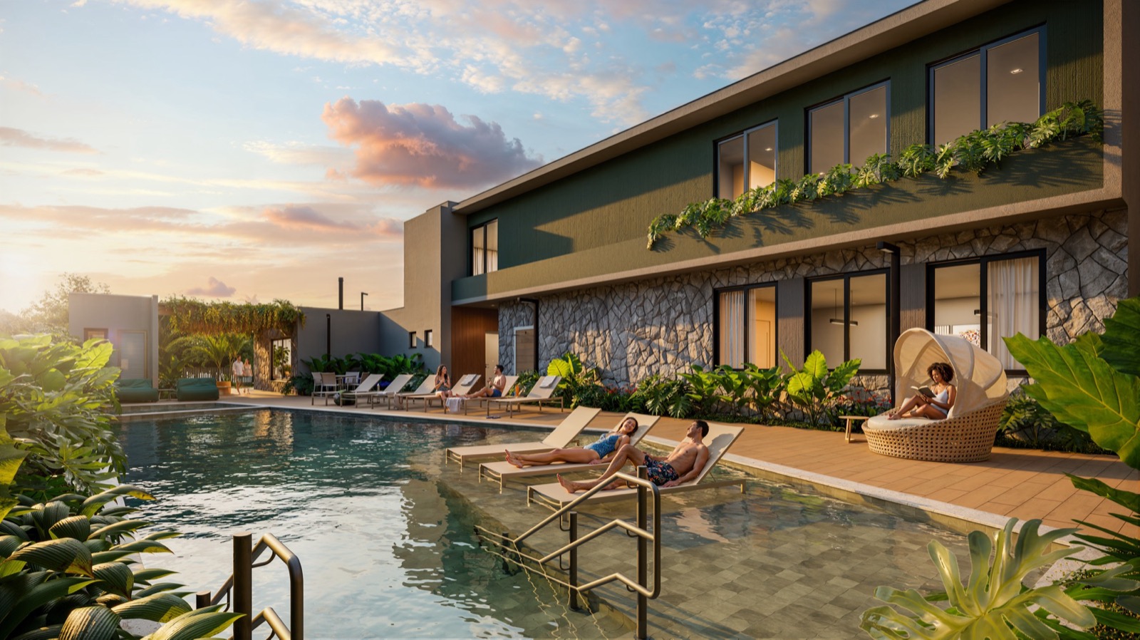Piscina do club house
